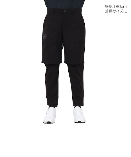 ザ・ワープ・バイ・エネーレ(The Warp By Ennerre)ゴルフウェア 撥水 ストレッチ コンバーチブルパンツ WG… ザ・ワープ・バイ・エネーレ（The Warp By Ennerre）ゴルフウェア 撥水