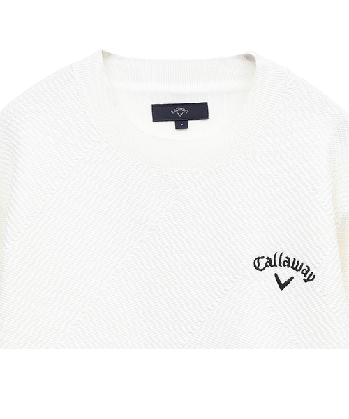Callaway - coco 中古 キャロウェイ Callaway メンズ セーター M 白 長袖 クルーネック ニット Callaway - coco 中古 キャロウェイ Callaway メンズ セーター M