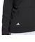 アディダス（adidas）ゴルフウェア アディゼロ ファブリックミックス 長袖ハーフジップ ジャケット KWH96-JE7339BLK