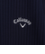 キャロウェイ（CALLAWAY）ゴルフウェア 半袖モックネック リブニット C25119202-1120