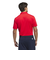 アディダス（adidas）ゴルフウェア 吸汗速乾 ファブリックミックス バックメッシュ 半袖シャツ KUH58-JF4887RED