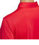 アディダス（adidas）ゴルフウェア 吸汗速乾 ファブリックミックス バックメッシュ 半袖シャツ KUH58-JF4887RED