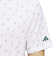 アディダス（adidas）ゴルフウェア メッシュ総柄 半袖 ポロシャツ KUH65-JN8275W/GRN