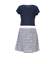 クランク（CLUNK）ゴルフウェア 吸汗速乾 消臭 半袖 フレアポロワンピース CL5PUQ16 NVY