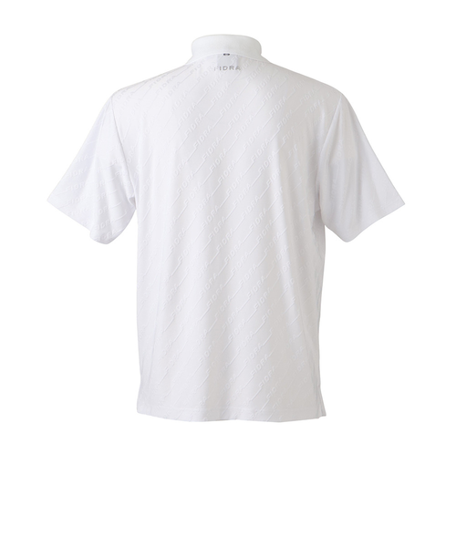 フィドラ（FIDRA）ゴルフウェア 冷感 消臭 バイヤスジャガード 半袖