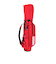 アディダス（adidas）ゴルフ スリーストライプス コーデュラ 軽量 カート式 キャディバッグ 4分割 KVH34-JH3720RED