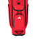 アディダス（adidas）ゴルフ スリーストライプス コーデュラ 軽量 カート式 キャディバッグ 4分割 KVH34-JH3720RED