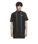 アディダス（adidas）ゴルフウェア 吸湿 アディゼロ ボディマッピング ジャカード 半袖モックネックシャツ KUK73-JG1317BLK