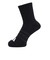 アディダス（adidas）ハーフクルー丈 ソリッド クッションソックス KSM66-JD4436BLK