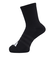 アディダス（adidas）ハーフクルー丈 ソリッド クッションソックス KSM66-JD4436BLK