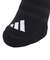 アディダス（adidas）ハーフクルー丈 ソリッド クッションソックス KSM66-JD4436BLK