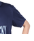 ゴルフウェア 吸水速乾 半袖 LIVELUCKY ハイネックTシャツ BA5RTG02 NVY