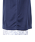 ゴルフウェア 吸水速乾 半袖 LIVELUCKY ハイネックTシャツ BA5RTG02 NVY
