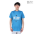 ゴルフウェア 吸水速乾 半袖 LIVELUCKY ハイネックTシャツ BA5RTG02 BLU