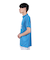ゴルフウェア 吸水速乾 半袖 LIVELUCKY ハイネックTシャツ BA5RTG02 BLU