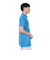 ゴルフウェア 吸水速乾 半袖 LIVELUCKY ハイネックTシャツ BA5RTG02 BLU