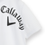 キャロウェイ（CALLAWAY）ゴルフウェア ドットプリント 半袖 モックネックスウェット C25117102-1030