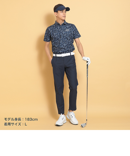 キャロウェイ（CALLAWAY）ゴルフウェア 幾何学ロゴプリント