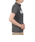 ゴルフウェア 吸水速乾 半袖 ビッグロゴ ハイネックTシャツ BA5RUG08 GRY