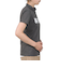 ゴルフウェア 吸水速乾 半袖 ビッグロゴ ハイネックTシャツ BA5RUG08 GRY