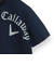キャロウェイ（CALLAWAY）ゴルフウェア ドットプリント 半袖 モックネックスウェット C25117102-1120