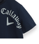 キャロウェイ（CALLAWAY）ゴルフウェア ドットプリント 半袖 モックネックスウェット C25117102-1120