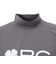 ゴルフウェア 吸水速乾 半袖 ビッグロゴ ハイネックTシャツ BA5RTG03 GRY