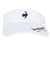 ルコックスポルティフ（lecoqsportif）ゴルフ 定番イヤーカーブサンバイザー LG5SCP51M WH00