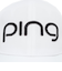 ピン（PING）ゴルフ 撥水 ツアーキャップ HW-L2501 WH 38218