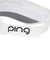 ピン（PING）ゴルフ 撥水 ツアーバイザー HW-L2502 WH 38219
