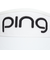 ピン（PING）ゴルフ 撥水 ツアーバイザー HW-L2502 WH 38219