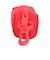 アディダス（adidas）ゴルフ ボールドロゴ ボールケース IKD42-JE7214RED