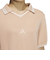 アディダス（adidas）ゴルフウェア ビヨンド ザ コース スキッパー ニットボックスシルエット 半袖ポロシャツ KTN36-JG1380PNK