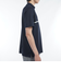 ゴルフウェア 吸水速乾 抗菌防臭 HILFIGER 半袖モックネックシャツ THMA527-NVY