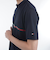 ゴルフウェア 吸水速乾 抗菌防臭 HILFIGER 半袖モックネックシャツ THMA527-NVY