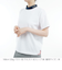 ゴルフウェア 吸水速乾 抗菌防臭 半袖 ジャカードモックネックシャツ THLA529-WHT