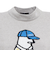 ピン（PING）ゴルフウェア 吸水速乾 遮熱 Mr.PING ジャカード 半袖ハイネックニット 622-5175200-020
