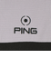 ピン（PING）ゴルフウェア 吸熱速乾 高通気ジャージ 半袖ポロシャツ 621-5160203-020