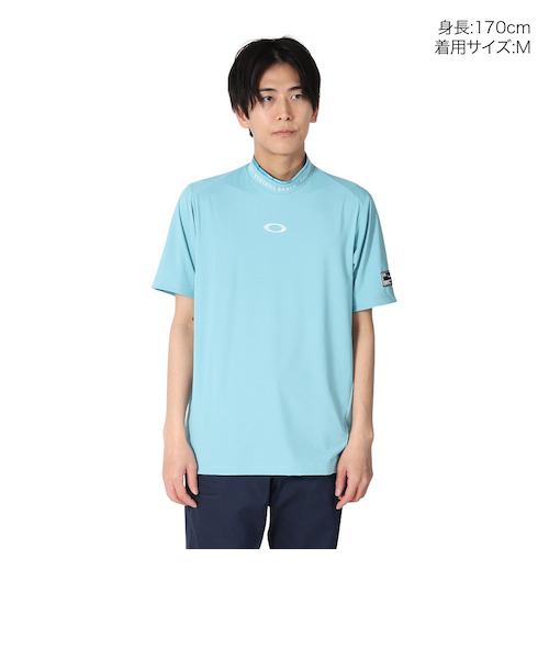OAKLEY オークリーゴルフ【Ｌ】 セットアップ モックネック＆スカート 新品MLサイズOAKLEY オークリーゴルフセットアップ モックネック