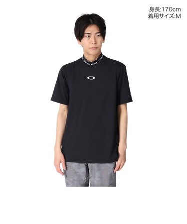 オークリー（OAKLEY）ゴルフウェア 吸汗速乾 接触冷感 STALWART モック 