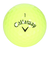 キャロウェイ（CALLAWAY）ゴルフボール WARBIRD DIST YLW 25 12B ダース(12個入り)