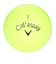 キャロウェイ（CALLAWAY）ゴルフボール WARBIRD DIST YLW 25 12B ダース(12個入り)