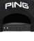 ピン（PING）ゴルフ 撥水 ツアーキャップ HW-T2501 BK 38205