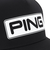 ピン（PING）ゴルフ 撥水 ツアーキャップ HW-T2501 BK 38205