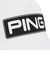 ピン（PING）ゴルフ 撥水 ツアーキャップ HW-T2501 WH 38205