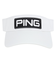 ピン（PING）ゴルフ 撥水 HW-T2502 ツアーバイザー WH 38206