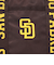 エムエルビー（MLB）ゴルフ MLBミニトートバッグ サンディエゴ・パドレス SD-TTBM03/BROWN