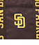 エムエルビー（MLB）ゴルフ MLBミニトートバッグ サンディエゴ・パドレス SD-TTBM03/BROWN