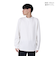シルバースコット845（SILVERSCOTT845）ゴルフウェア 吸湿発熱 長袖 モックネック シャツ SS24FWT011 WHT
