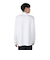 シルバースコット845（SILVERSCOTT845）ゴルフウェア 吸湿発熱 長袖 モックネック シャツ SS24FWT011 WHT